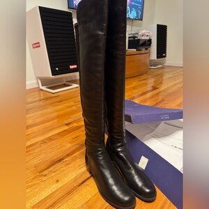 Stuart Weitzman Black Over the Knee Boots